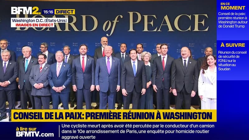 Conseil de la paix: première réunion à Washington autour de Donald Trump