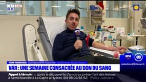 Var: une semaine de collecte de dons du sang