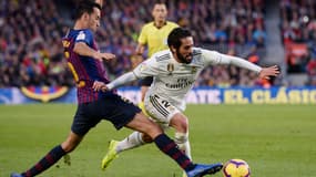 Lors du dernier Clasico, Sergio Busquets et le Barça l'avaient largement emporté sur Isco et le Real (5-1 au Camp Nou).