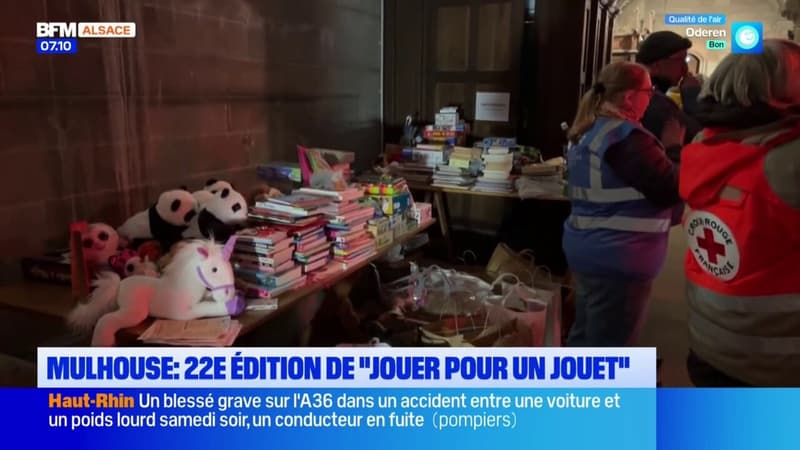 Mulhouse: 22e édition de Jouer pour un jouet pour offrir des cadeaux aux enfants