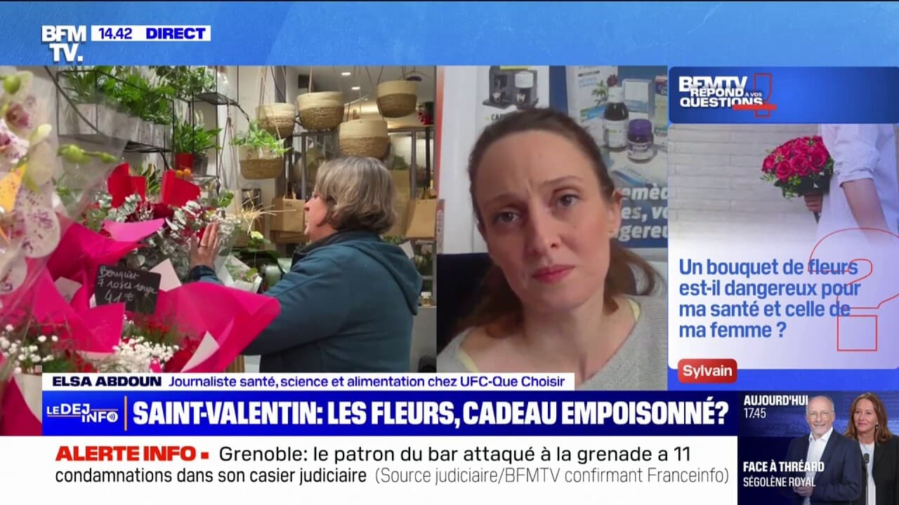 Un bouquet de fleurs est-il dangereux pour la santé? BFMTV répond à vos