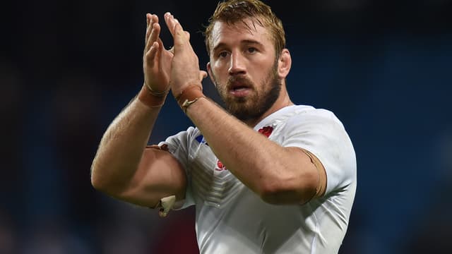 Le capitaine anglais Chris Robshaw