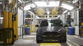 Une Ford Focus provenant de l'usine Ford du Michigan