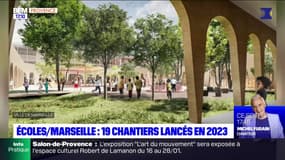 Marseille: les écoles GEEP, chantiers prioritaires pour 2023
