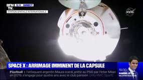 SpaceX: arrimage imminent de la capsule 