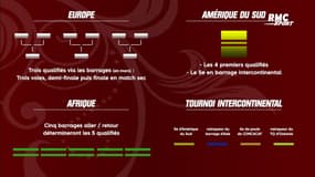 Mondial 2022 : Quels matches de qualif restent-ils à jouer dans le monde ?