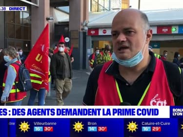 Lyon: en grève, les agents de sécurité des gares réclament une prime Covid