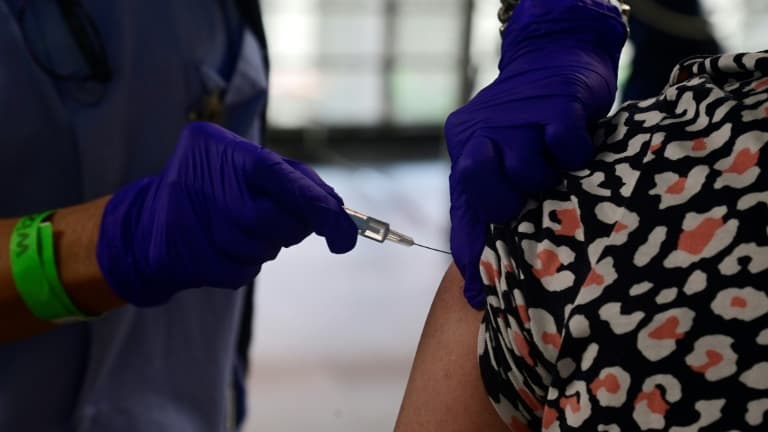 Vaccination AstraZeneca à Madrid le 9 avril 2021