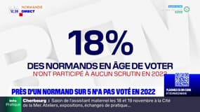 Normandie: un votant sur cinq n'a participé à aucun scrutin en 2022