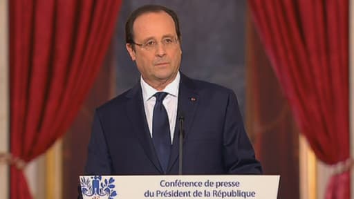 François Hollande a mis en valeur le rôle des entreprises dans la création d'emploi.