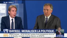 Moralisation de la vie publique: que propose François Bayrou ?