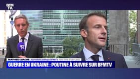 Ukraine : la réaction d'Emmanuel Macron à l'annonce de référendums d'annexion à la Russie - 20/09