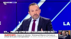 Procès des emplois fictifs: "Marine Le Pen a démontré son innocence", estime Sébastien Chenu (RN)