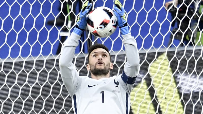 Les supporters niçois saluent le parcours d'Hugo Lloris, le gardien et capitaine des Bleus.