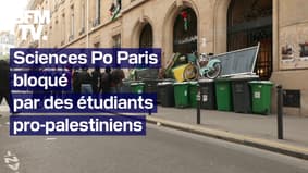 Des étudiants pro-palestiniens bloquent les locaux de Sciences Po Paris