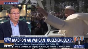Macron au Vatican: quels sont les enjeux de cette visite ?