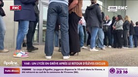 Var : un lycée en grève après le retour d'élèves exclus