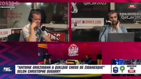 France - Maroc : "Antoine Griezmann a quelque chose de Zidanesque" selon Dugarry