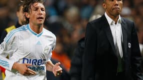 Gabriel Heinze et Antoine Kombouaré