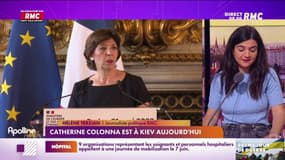 Guerre en Ukraine : la ministre des Affaires étrangères Catherine Colonna en déplacement à Kiev
