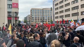 La manifestation du 1er-Mai à Lyon