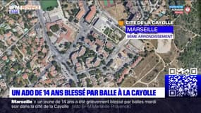 Marseille: un jeune de 14 ans grièvement blessé par balle dans la cité de la Cayolle