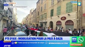 Marseille: une mobilisation pour la paix à Gaza