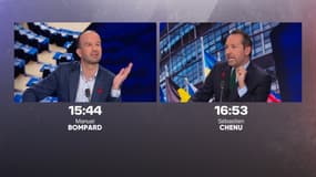 Le duel des Européennes entre Sébastien Chenu et Manuel Bompard, le 24 mars sur BFMTV