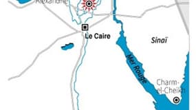 EXPLOSION D?UNE BOMBE DANS UN POSTE DE POLICE ÉGYPTIEN