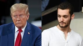 Donald Trump et Louis Sarkozy.