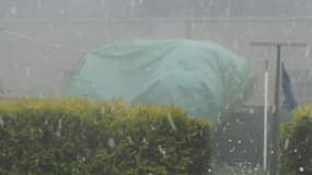 Loire : orage de grêle à Violay - Témoins BFMTV