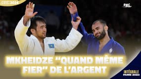 JO 2024 / Judo -60kg (H) : "Je suis quand même très fier", confie Mkheidze après sa médaille d'argent