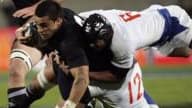 Lors de ce match, les Bleus ont marqué trois essais