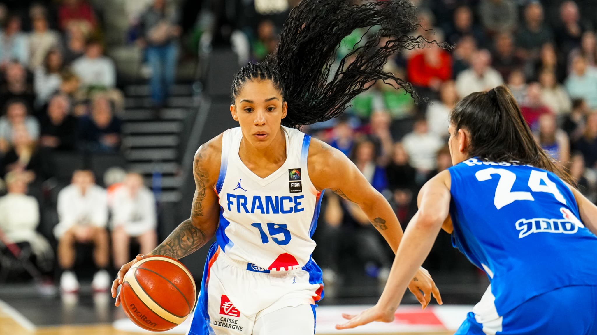 Basket (qualifs Euro 2025): les Bleues surclassent Israël pour leur retour après les JO 2024