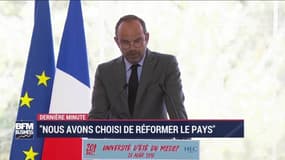 Démission de Hulot: Edouard Philippe commente (avec humour)