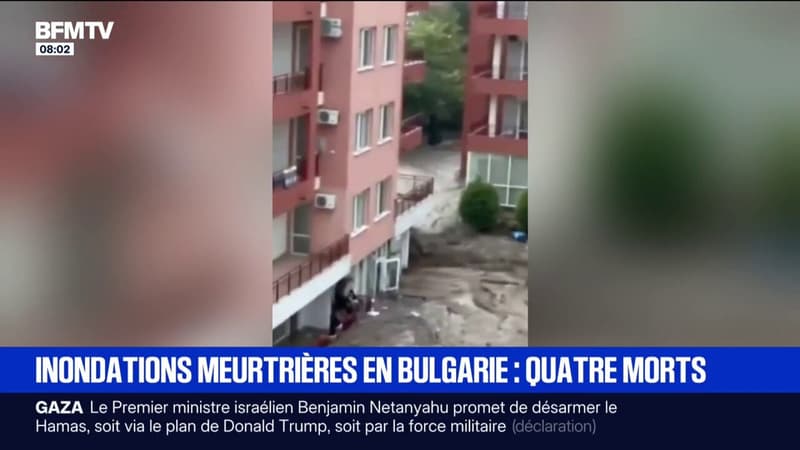 4 morts causés par des inondations en Bulgarie