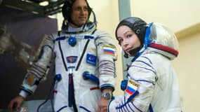 Yulia Peresild, l'actrice russe qui doit tourner le premier film dans l'espace.