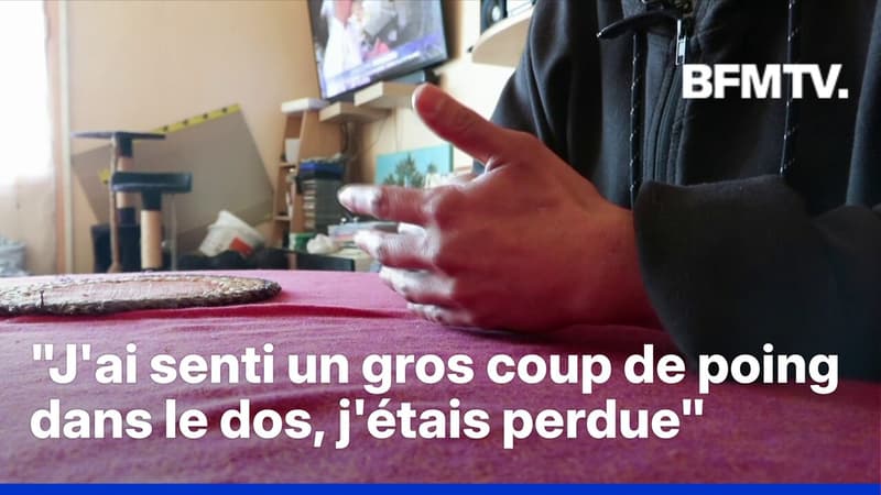 "J'ai senti un coup de poing": l'une des victimes de l'agression au couteau dans le métro parisien témoigne sur BFMTV