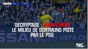 Décryptage : Le jeu de Weigl, le milieu de Dortmund pisté par le PSG