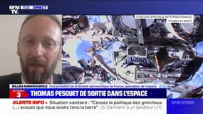 Sortie de Thomas Pesquet dans l'espace: la mission connaît un "contretemps"