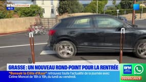 Grasse : un nouveau rond-point pour la rentrée