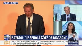 François Bayrou restera fidèle à Emmanuel Macron malgré sa démission