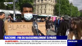 Racisme: 2400 personnes se sont rassemblées à Paris, selon la préfecture