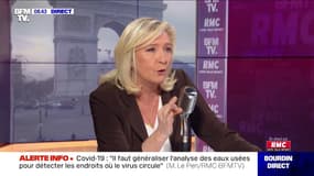 Marine Le Pen veut "réserver la libre-circulation [au sein de l'espace Schengen] exclusivement aux nationaux des pays de l'UE"