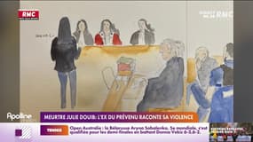 Meurtre Julie Douib: l'ex de l'accusé raconte sa violence 