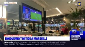 Coupe du monde 2022: engouement mitigé à Marseille