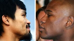 Floyd Mayweather et Manny Pacquiao