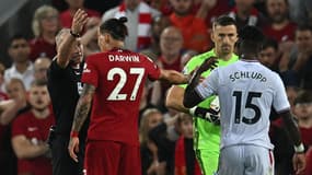 Darwin Nunez lors de Liverpool-Crystal Palace