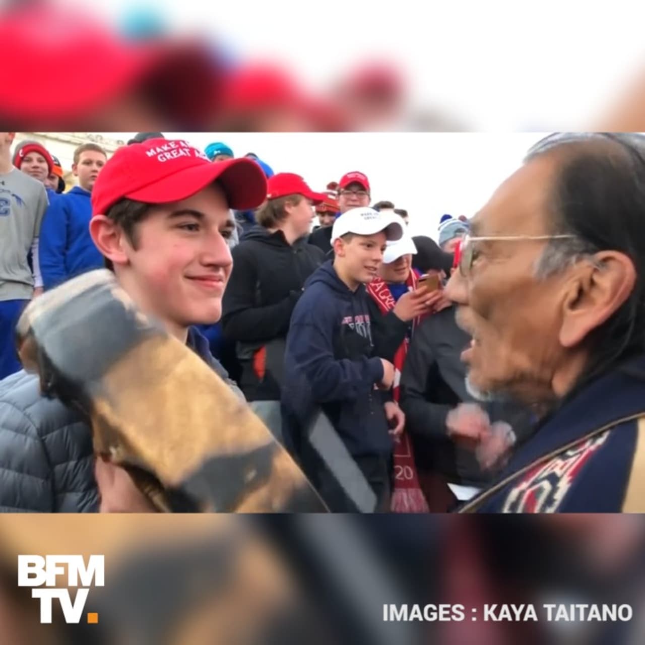 Des lycéens catholiques se moquent d’Amérindiens aux ÉtatsUnis