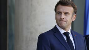Emmanuel Macron à l'Elysée le 26 octobre 2022